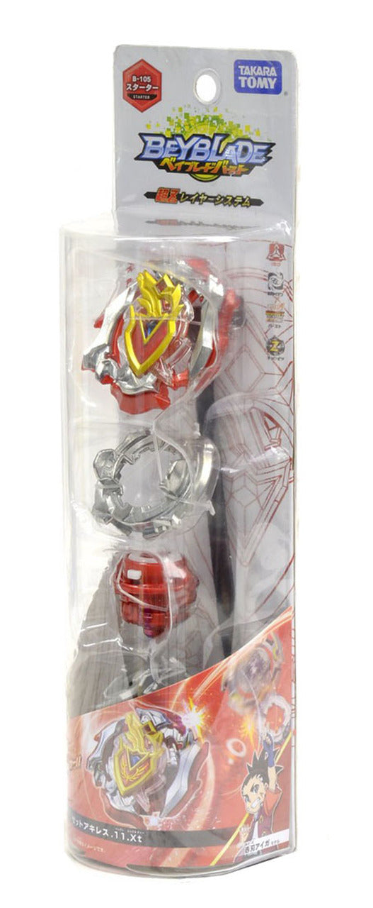 Takara Tomy Beyblade Burst Turbo Z Achilles 11 Xtend Starter Set (Japan Version)