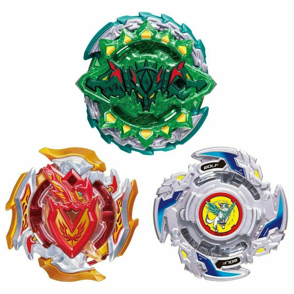 Takara Tomy Beyblade Burst Turbo B-121 Cho-Z Triple Booster Set   (Japan Version)