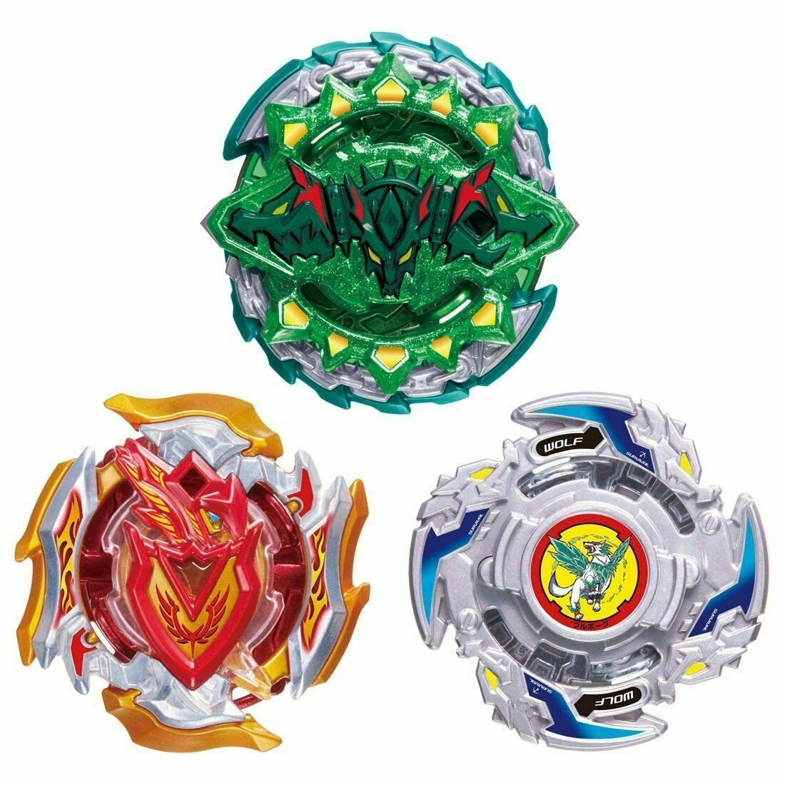 Takara Tomy Beyblade Burst Turbo B-121 Cho-Z Triple Booster Set   (Japan Version)