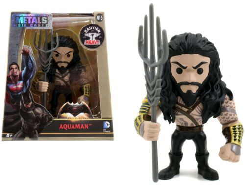 DC Comics Metals Die-Cast AQUAMAN (M15) Toy Figure, 4" (Sold Out)