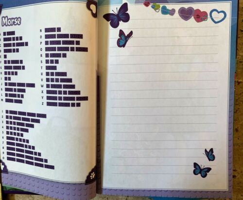 LEGO Friends Campsite Scrapbook (853555) with Stickers - RETIRED