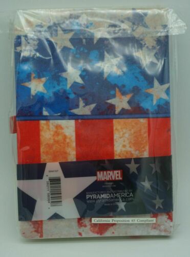 MARVEL CAPTAIN AMERICA- 3D METAL SHIELD PREMIUM JOURNAL NOTEBOOK COMICS VAULTED!