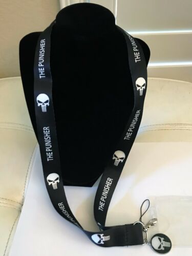 Marvel PUNISHER UNIQUE LANYARD WITH SKULL MEDALLION
