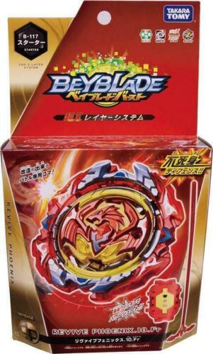 Takara Tomy B-117 Revive Phoenix .10.Fr Beyblade Burst w/ Launcher