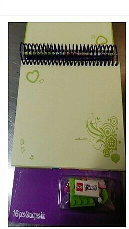 LEGO Friends Notebook with Letter Studs 850595 (RETIRED)