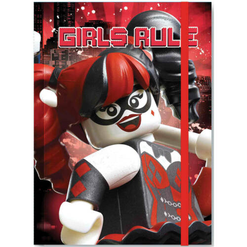 LEGO Batman Movie Harley Quinn Batgirl Hardbound Journal (Retired)