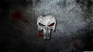 Marvel PUNISHER UNIQUE LANYARD WITH SKULL MEDALLION