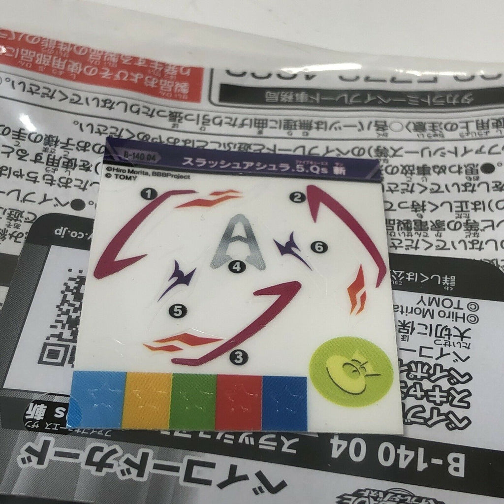 Takara Tomy Beyblade Burst B-140 04 Slash Ashura 5 Quest Zan