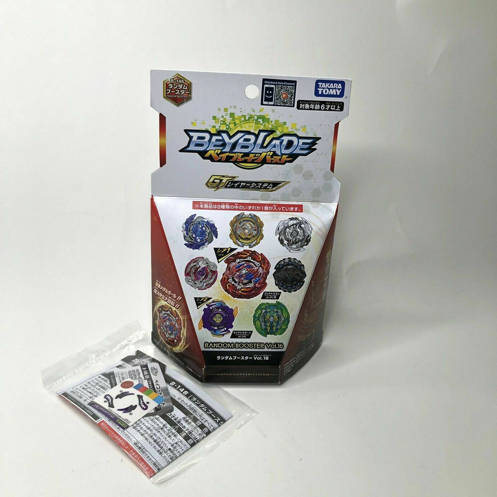 Takara Tomy Beyblade Burst B-146 05 Crash Ragnaruk 7Bump Fusion'