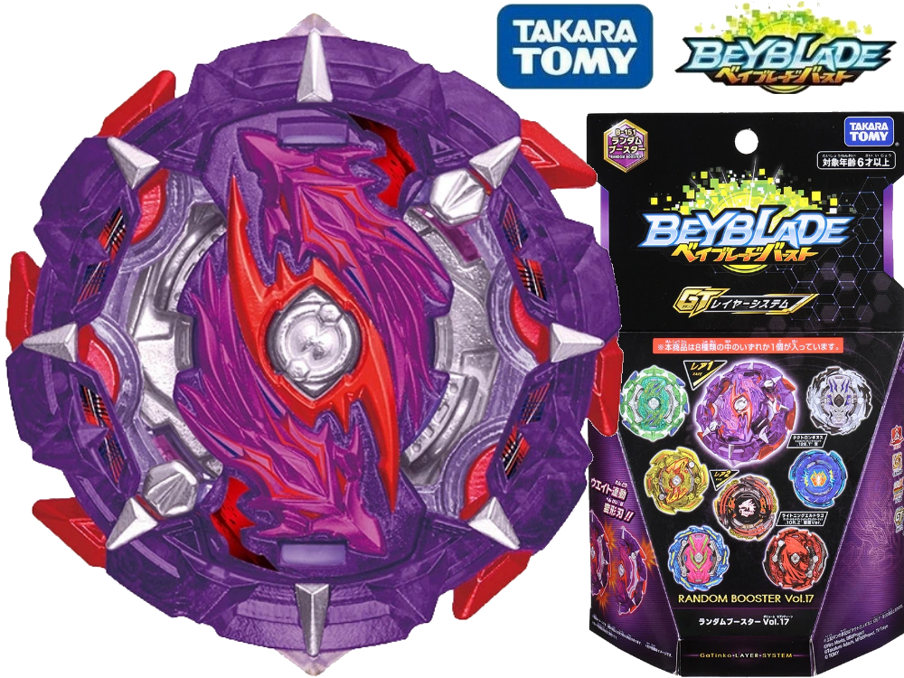 Takara Tomy Beyblade Burst Vol. 17 B-151 01 Tact Longinus 12 Expand Trans' Prize #1