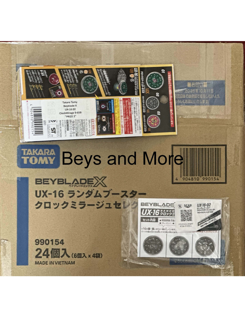 Takara Tomy Beyblade X UX-16 02 ClockMirage 9-65B "PRIZE 2"