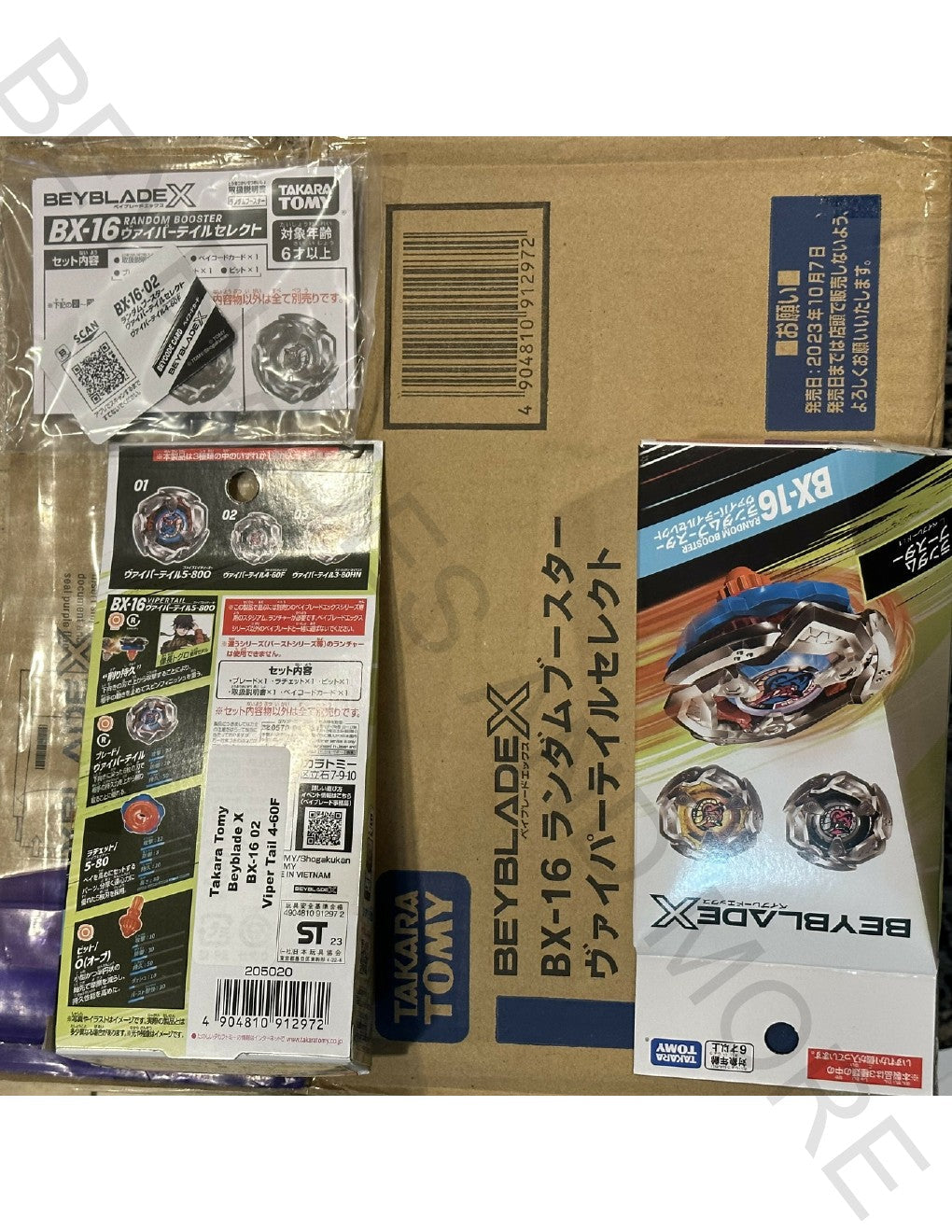 Takara Tomy Beyblade X BX-16 02 Viper Tail 4-60F