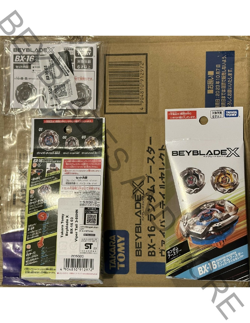 Takara Tomy Beyblade X BX-16 03 Viper Tail 3-80HN