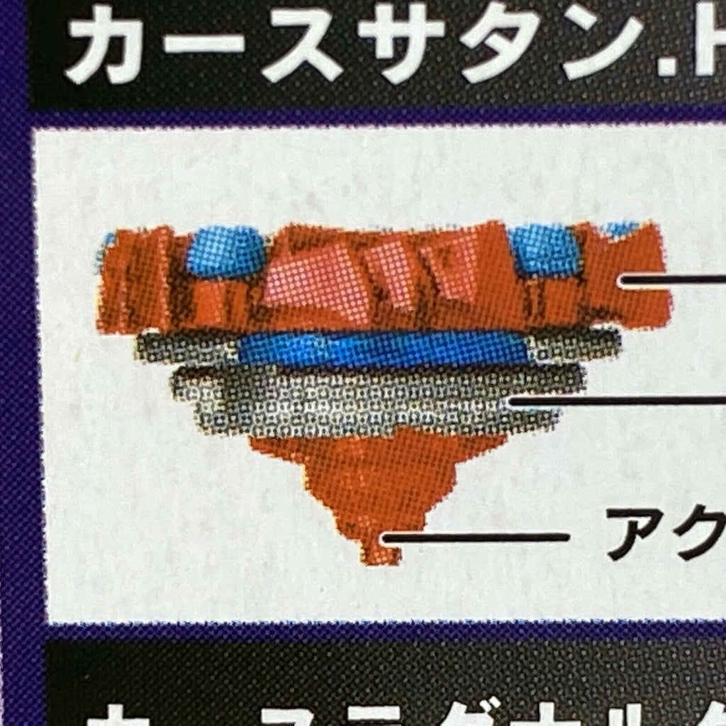 Takara Tomy Beyblade Burst Superking B-164 03 Curse Ragnaruk 0 Accel' 1S