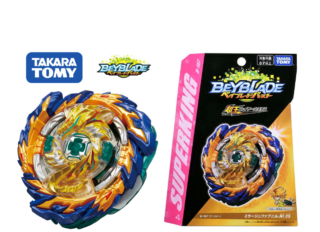 Takara Tomy Beyblade Burst B-167 Booster Mirage Fafnir Nothing 2S