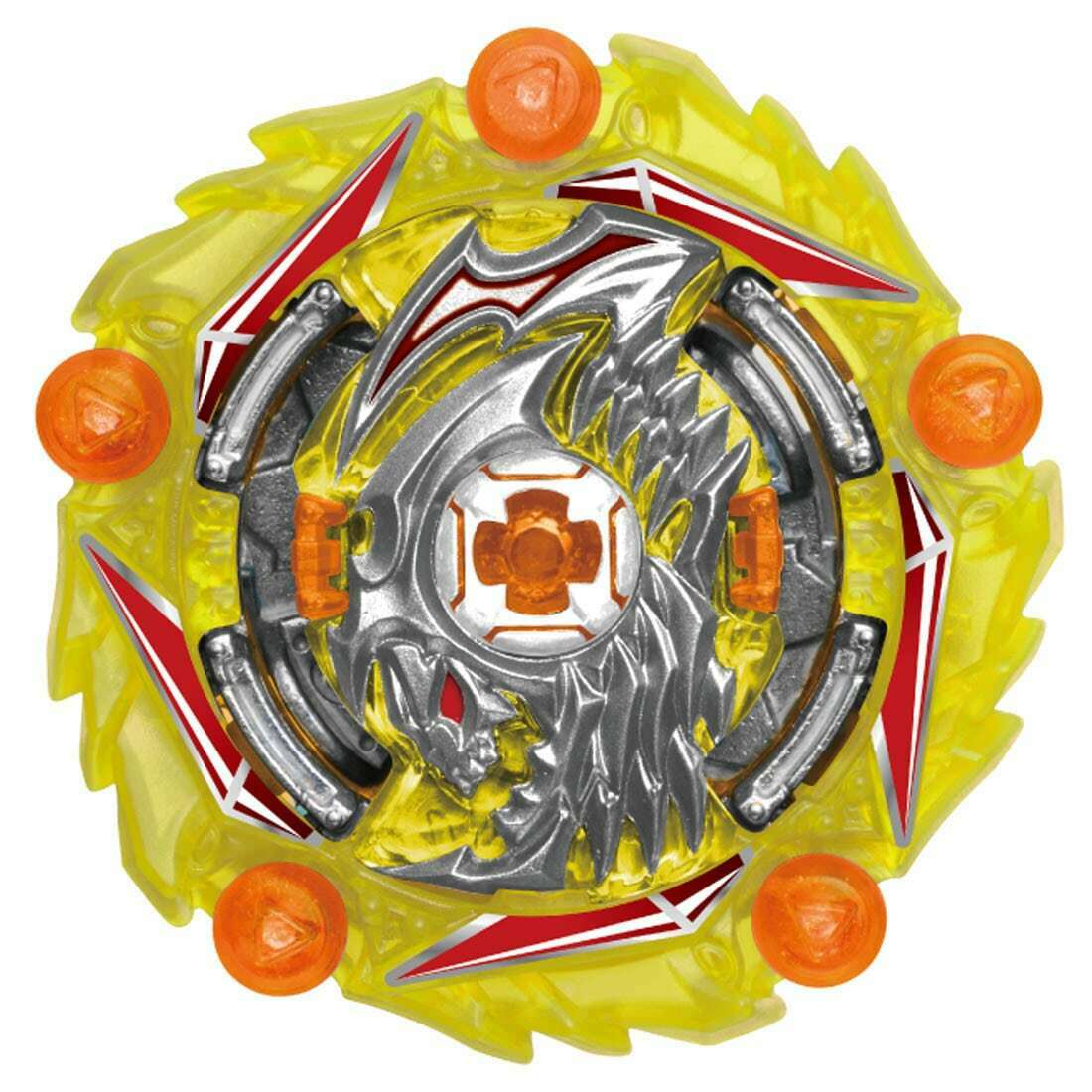 Takara Tomy Beyblade Burst B-176 04 Curse Deathscyther 8' Zeta' 1S