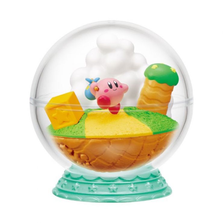Re-Ment Kirby A New Wind For Tomorrow Terrarium Figure #1 Depart with Harukaze