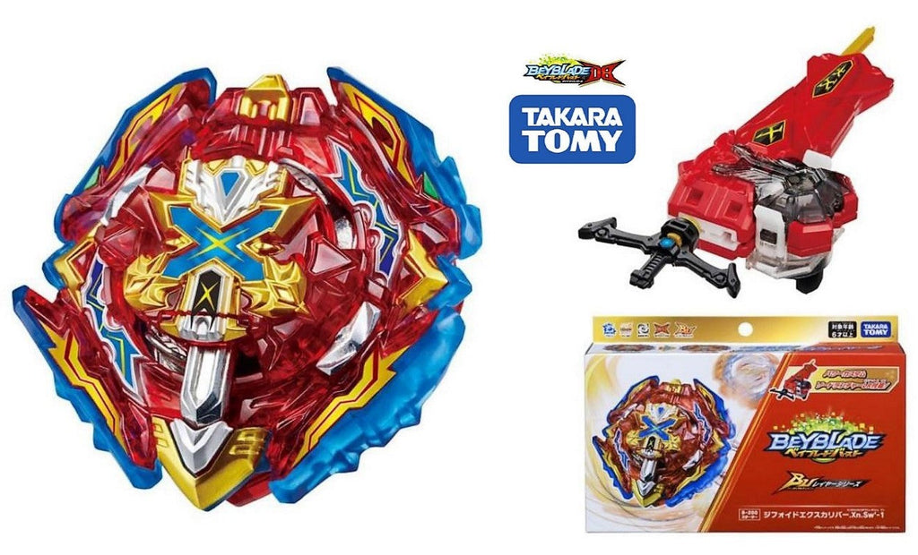 Takara Tomy Beyblade Burst B-200 Xiphoid Xcalibur Xanthus Sword'-1 Starter Set
