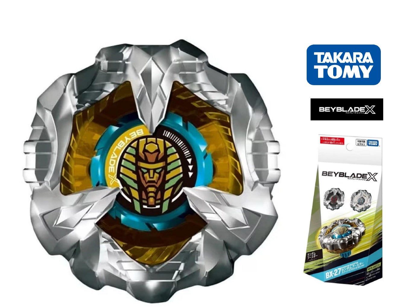 Takara Tomy Beyblade X BX-27 01 Booster Sphinx Cowl 9-80GN PRIZE