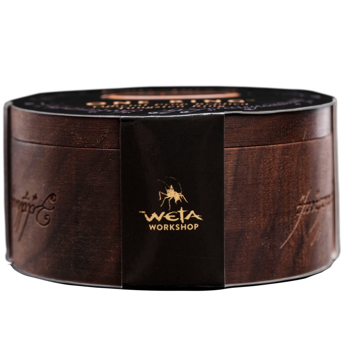 Weta Workshop Lord of the Rings The One Ring Gold Plated Tungsten Ring - Size 9