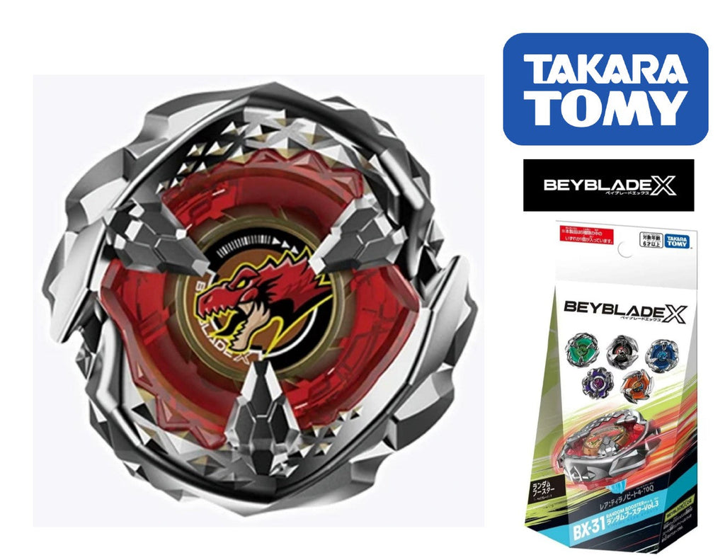 Takara Tomy Beyblade X BX-31 01 Tyranno Beat 4-70Q "Prize"