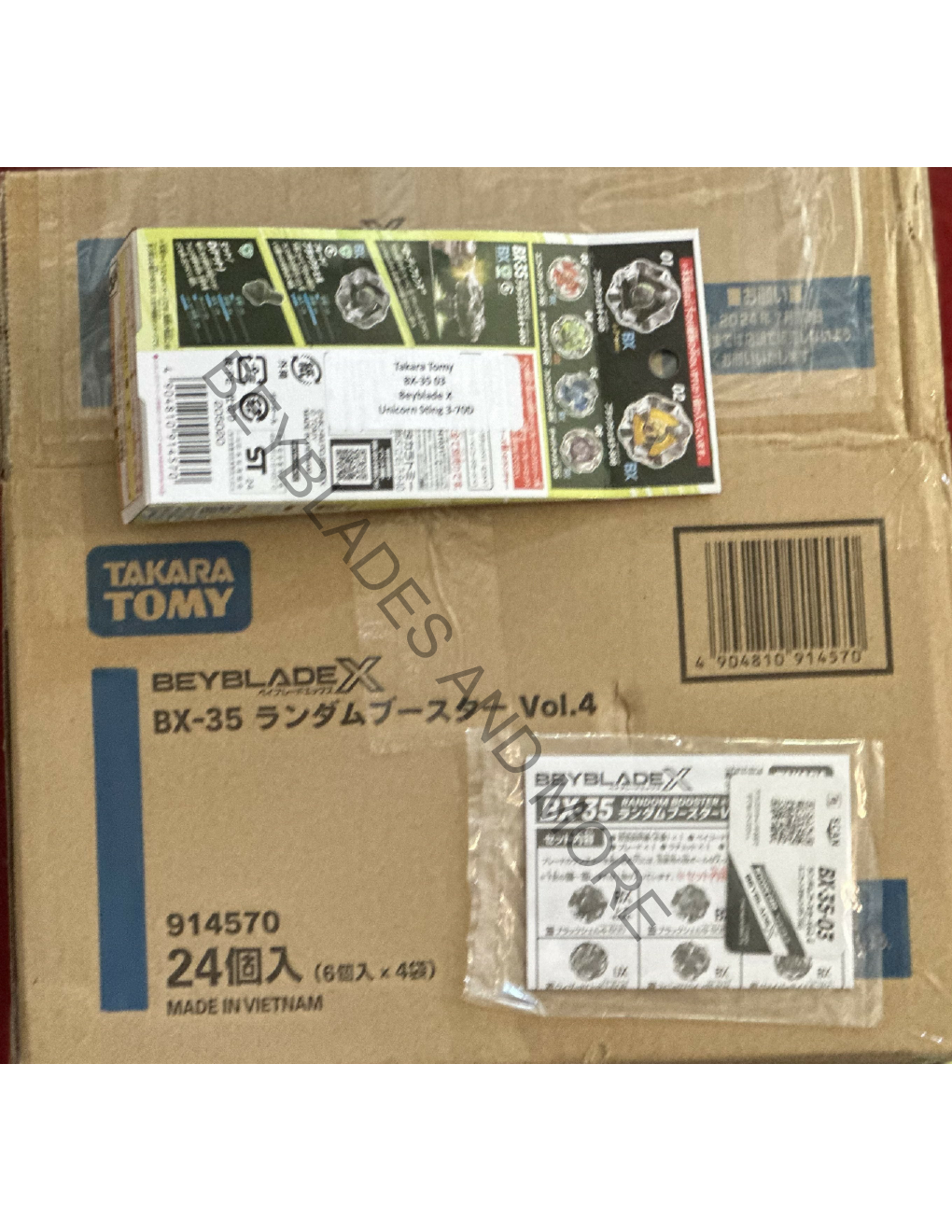 Takara Tomy Beyblade X | BX-35 03: Unicorn Sting 3-70D