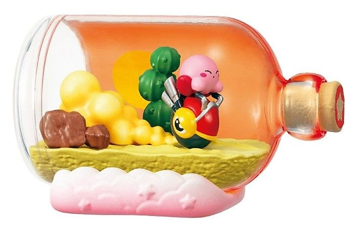 Re-Ment Kirby A New Wind For Tomorrow Terrarium Figure #5 Two People Blast the Wilderness