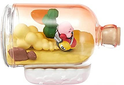 Re-Ment Kirby A New Wind For Tomorrow Terrarium Figure #5 Two People Blast the Wilderness