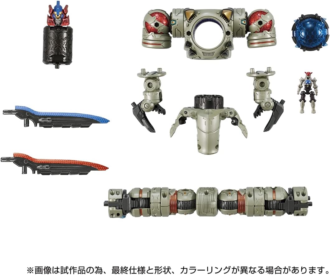 Takara Tomy Diaclone DA-86 Legiocore Ripper / Anode Type Figure