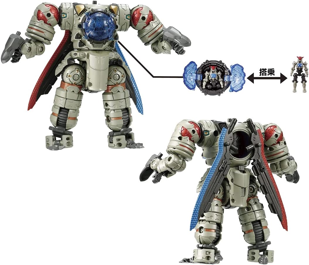 Takara Tomy Diaclone DA-86 Legiocore Ripper / Anode Type Figure