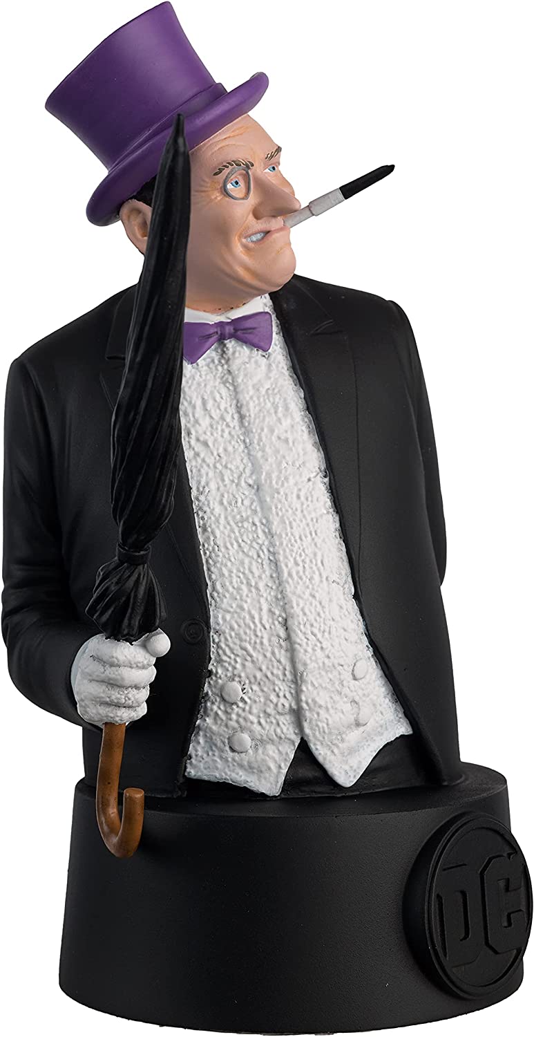 Eaglemoss Batman Universe Penguin (Burgess Merrdeth) 1966 with Collector Magazine #30 Vaulted!