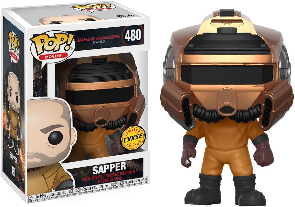 Pop! Sapper (Chase Edition): Blade Runner 2049 x POP! Movies Vinyl Figure, packaged in a Pop protector