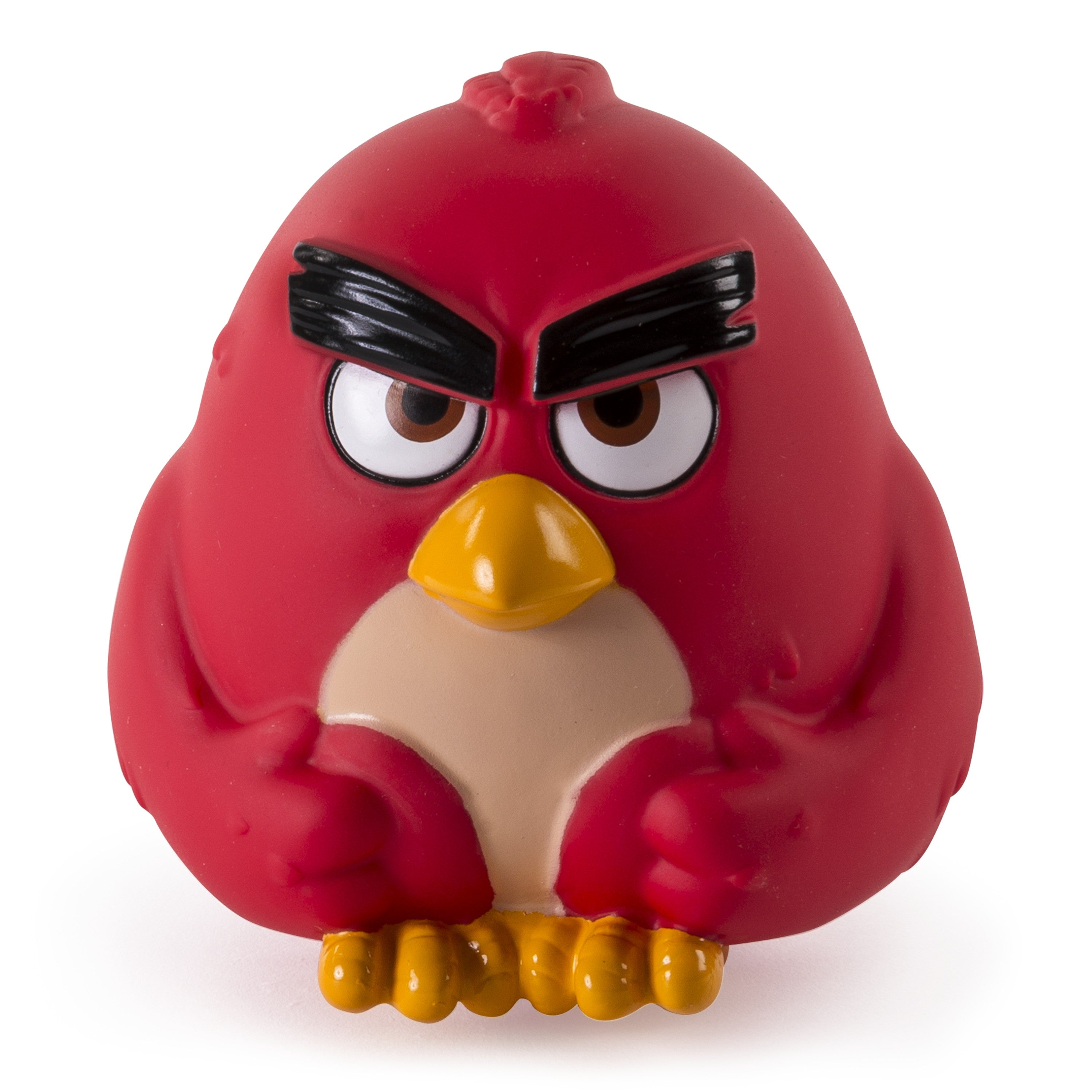 Spin Master Angry Bird RED Vinyl Figure 4 x 4 x 4 inches