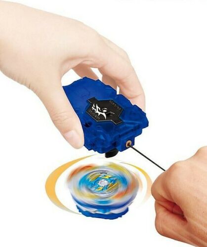 Takara Tomy Beyblade Burst B-39 Right Spin String Launcher – White – Authentic Takara Tomy – Compatible with Beyblade Burst Systems Only