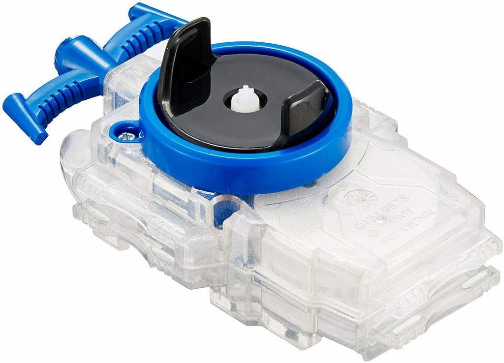 Takara Tomy Beyblade Burst B-99 Left Spin Bey Launcher Clear White