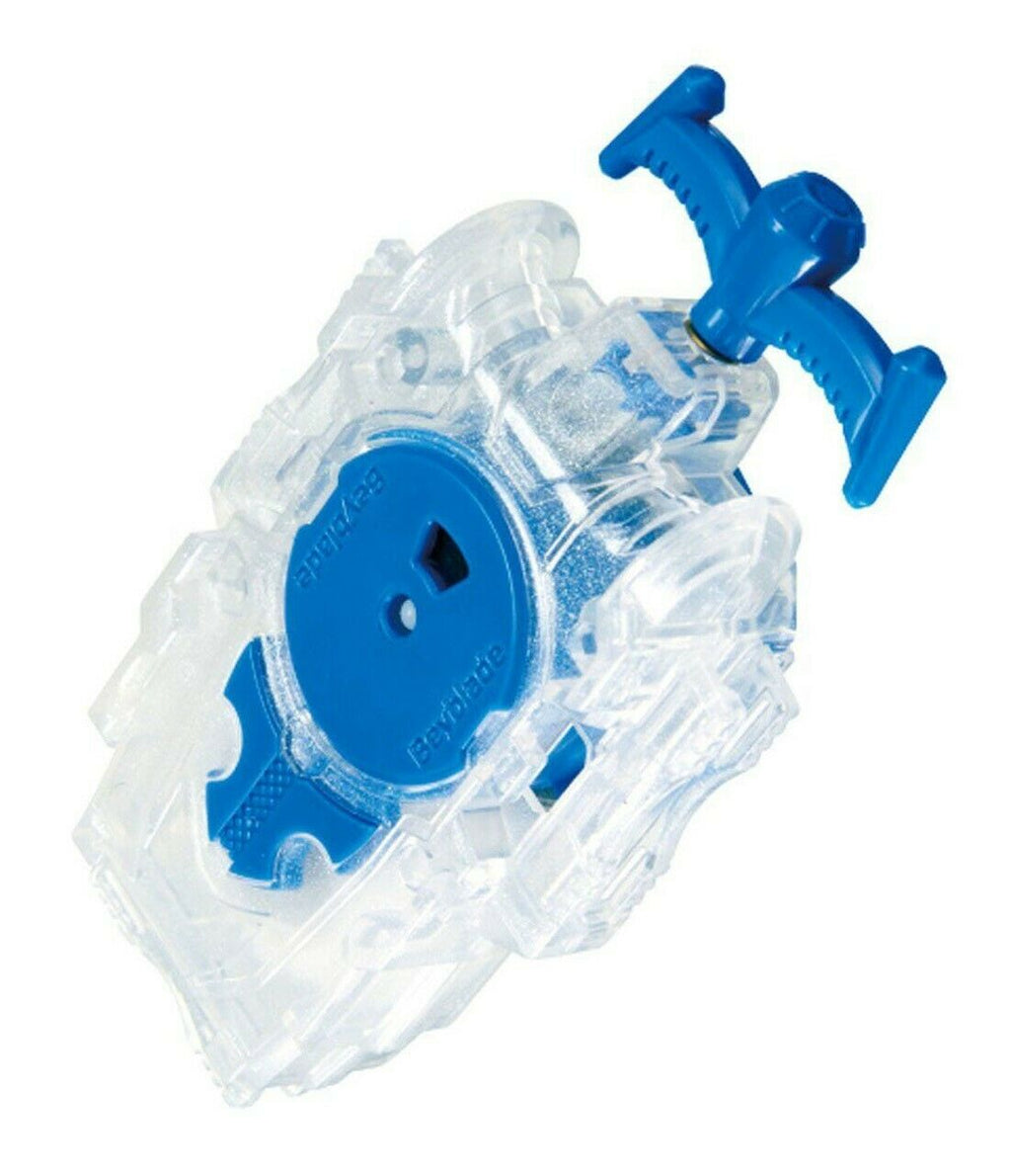Takara Tomy Beyblade Burst B-99 Left Spin Bey Launcher Clear White