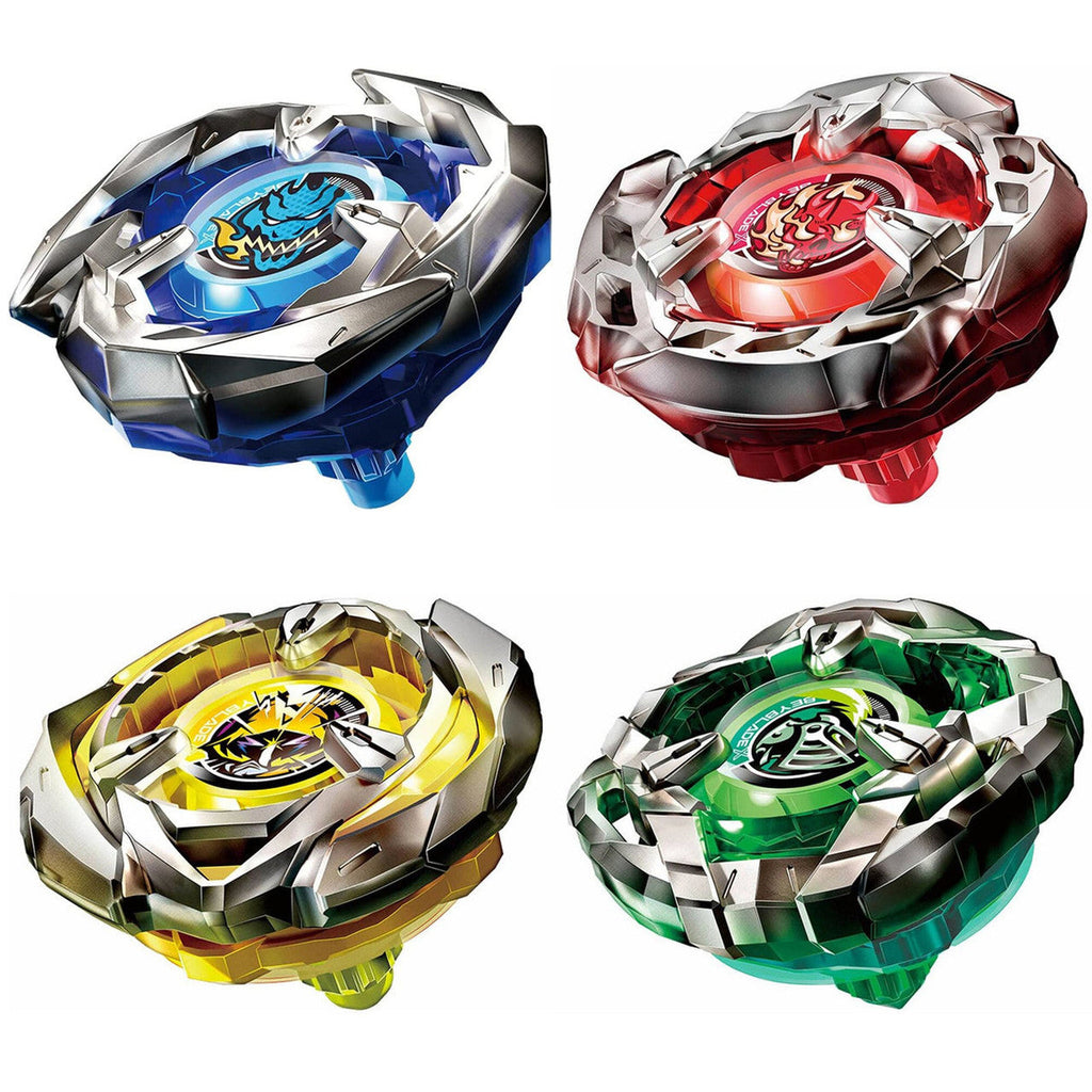 TAKARA TOMY Beyblade X Series 4 Bey Discount Pack: BX-01, BX-02, BX-03, BX-04