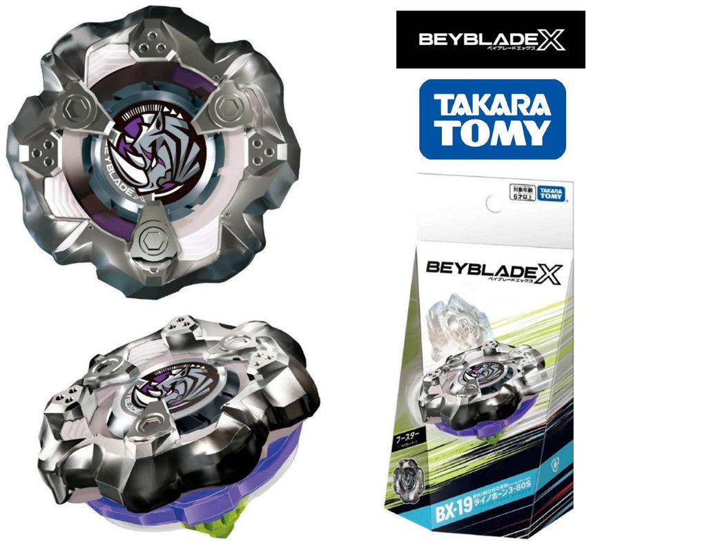 Takara Tomy Beyblade X BX-19 Rhino Horn 3-80S