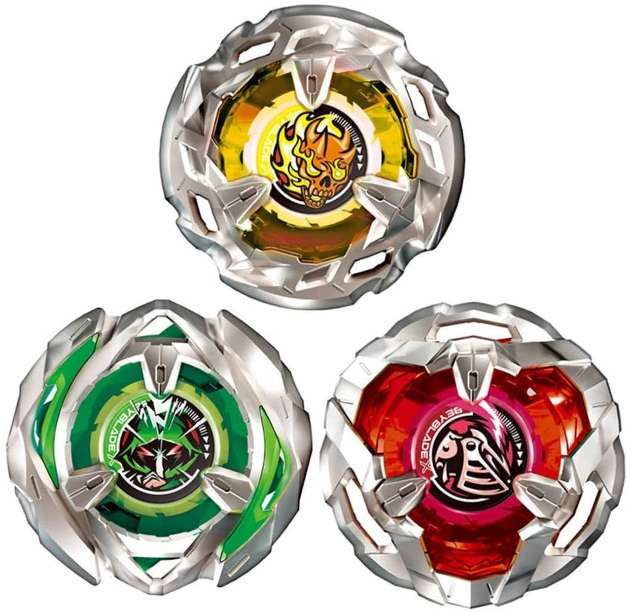 Takara Tomy Beyblade X BX-08 3 on 3 Deck Set