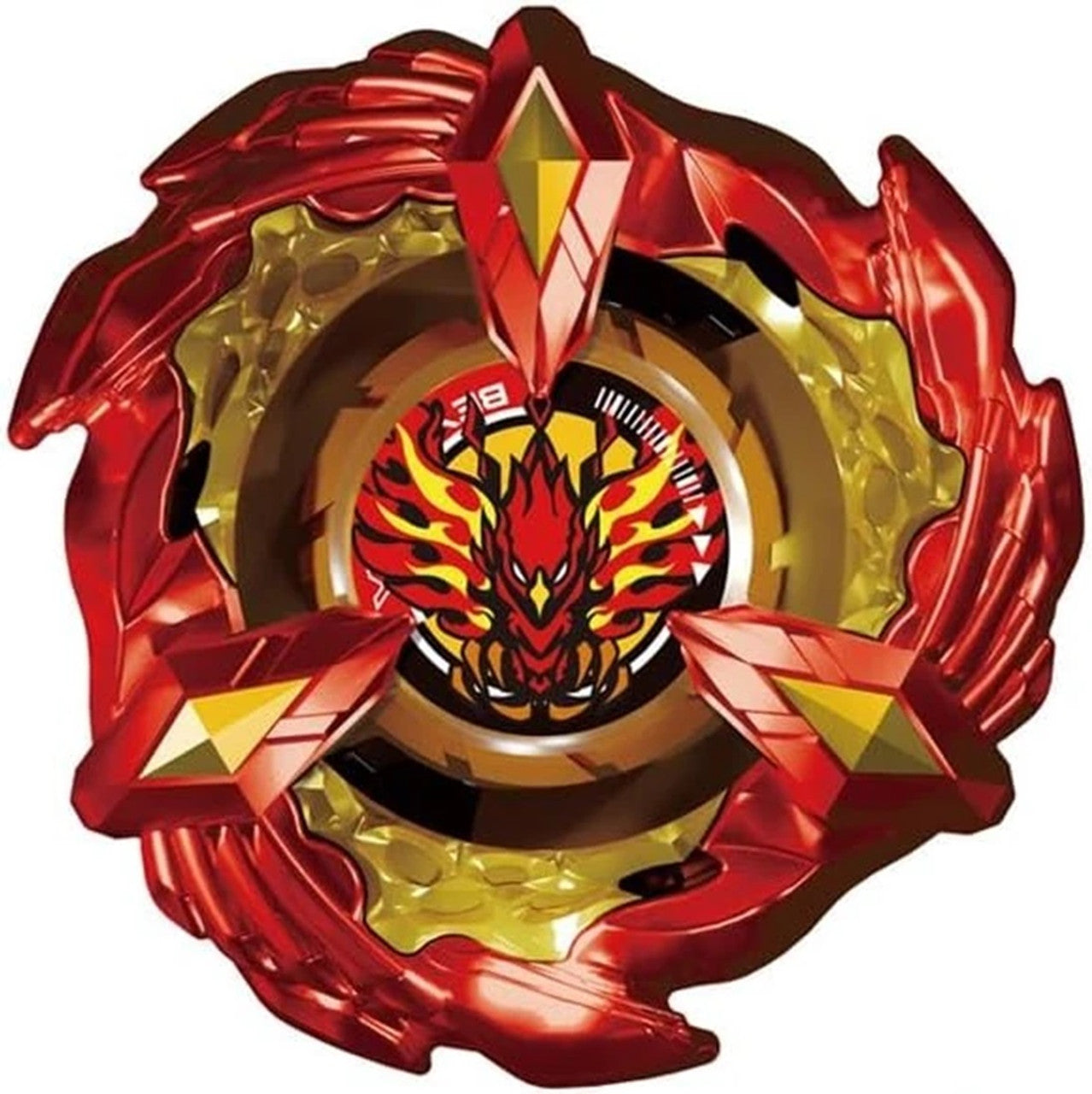 Takara Tomy Beyblade X BX-23 Phoenix Wing 9-60GF Metallic Red (with String Launcher)