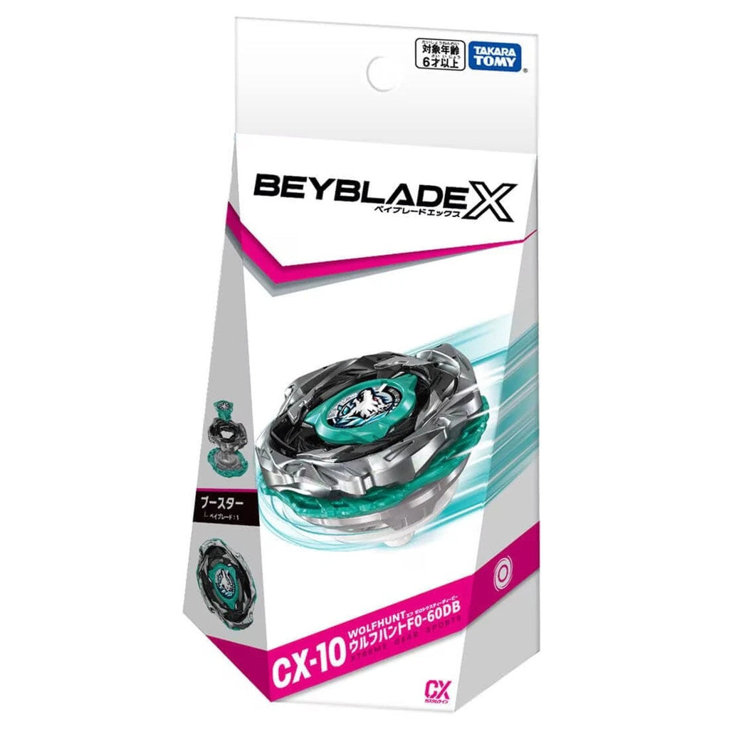 Takara Tomy Beyblade X CX-10 Booster WolfHunt F0-60DB