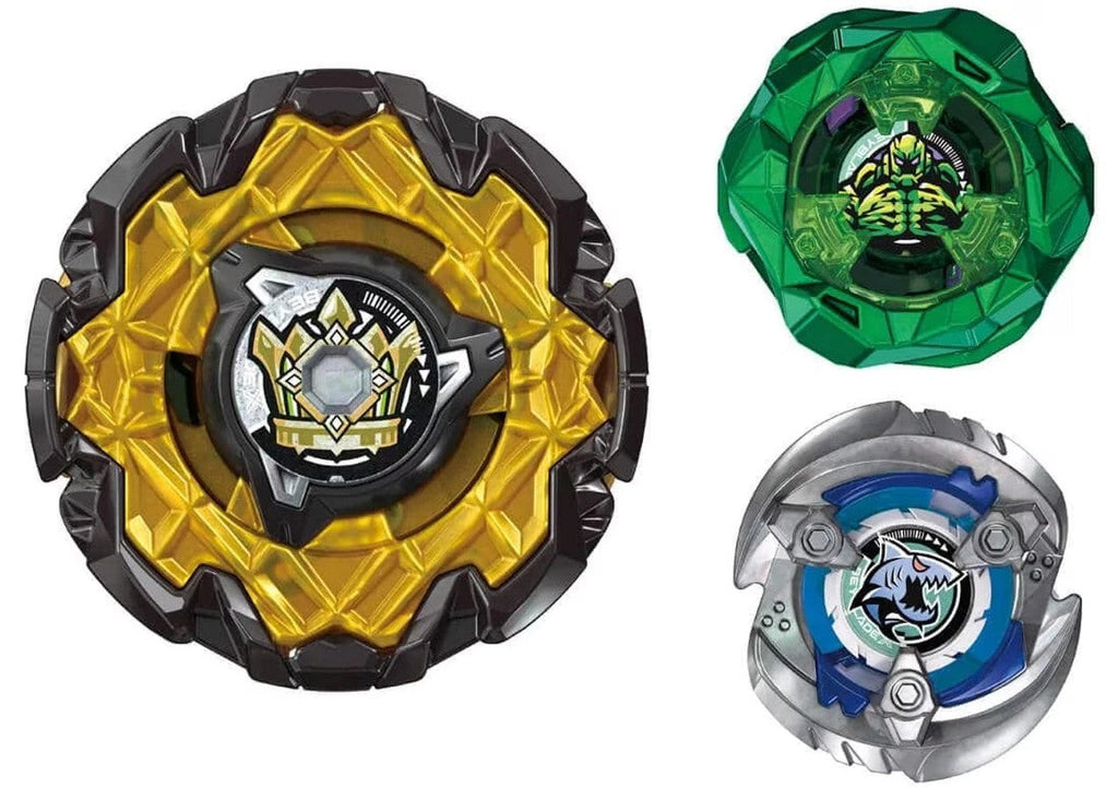 Takara Tomy Beyblade X CX-11 EmperorMight 3 Boosters Deck Set