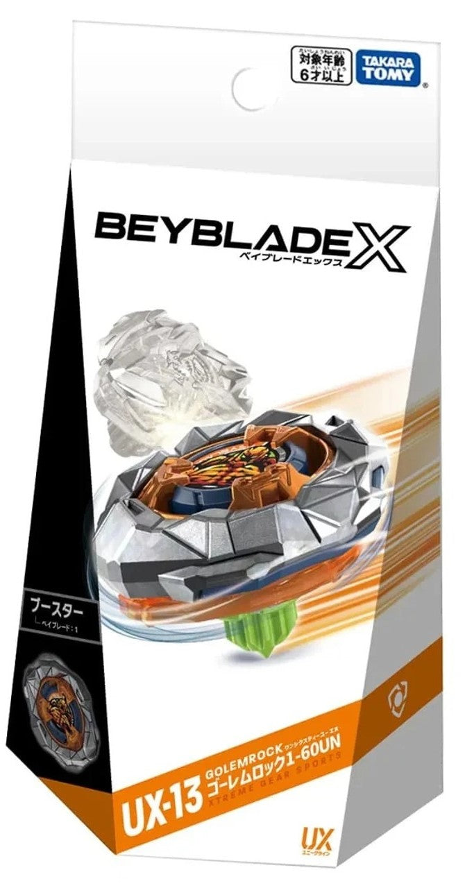 Takara Tomy Beyblade X UX-13 Golem Rock 1-60UN