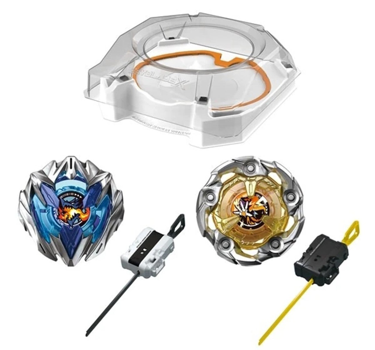 Takara Tomy Beyblade X UX-04 Stadium, Launchers 2 Beyblades (Japan Import)