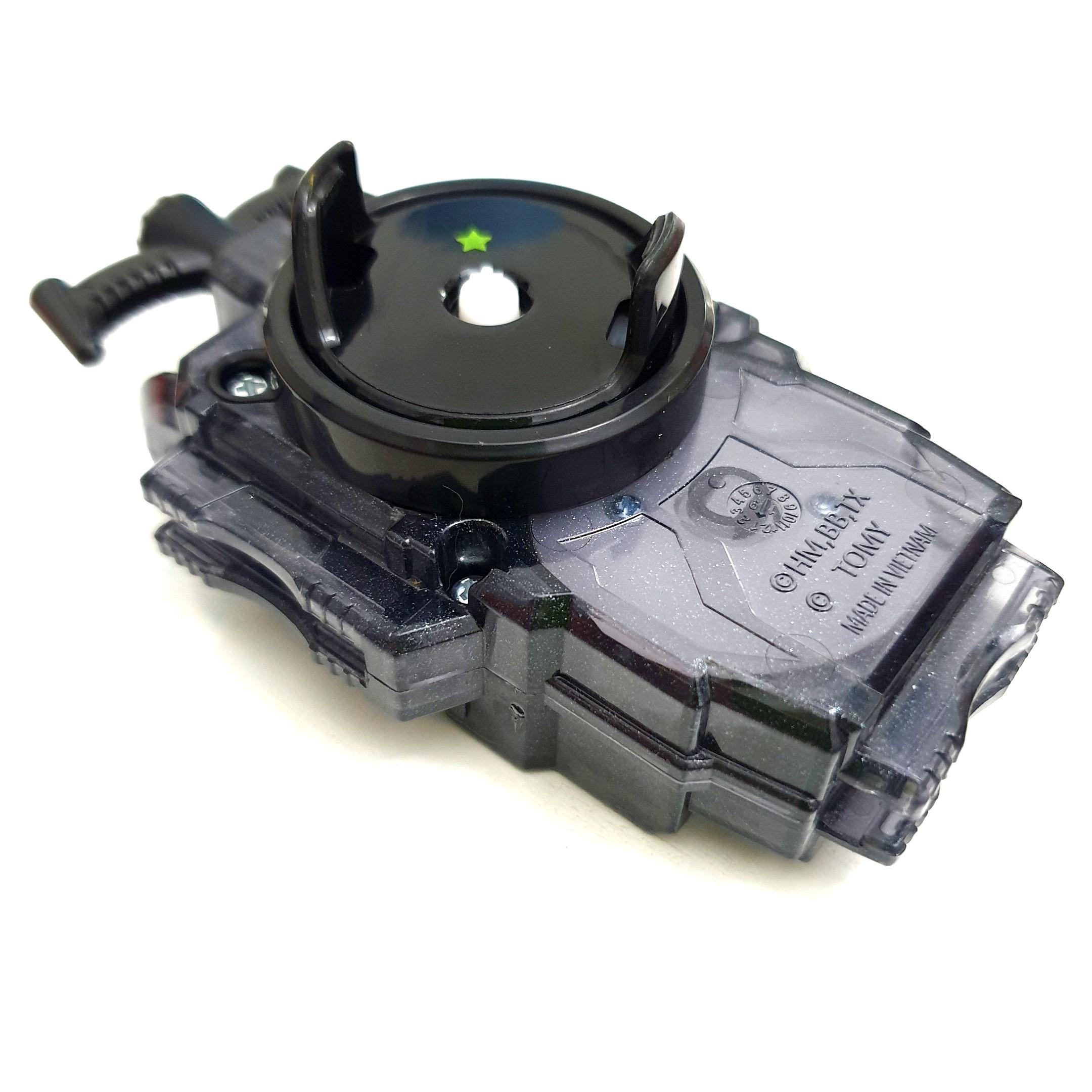 Takara Tomy Beyblade Burst GT B-141 Left Spin Long Bey Launcher Clear Black
