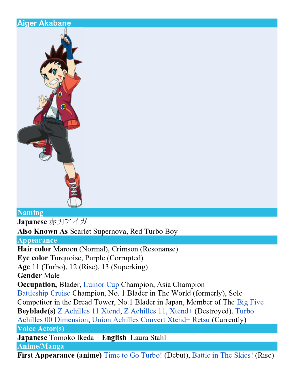 Takara Tomy Beyblade Burst Turbo B-121 Cho-Z Triple Booster Set   (Japan Version)