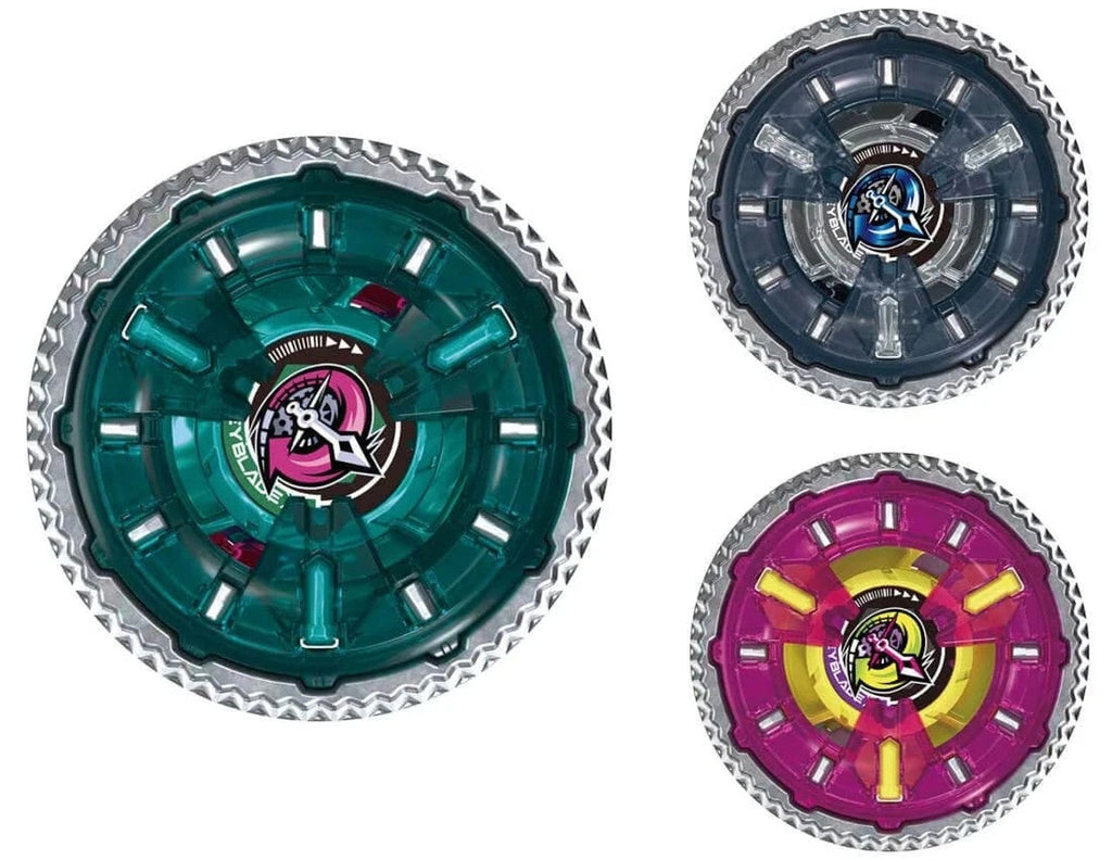 Takara Tomy Beyblade X UX-16 ClockMirage 9-65B 3 Piece Set