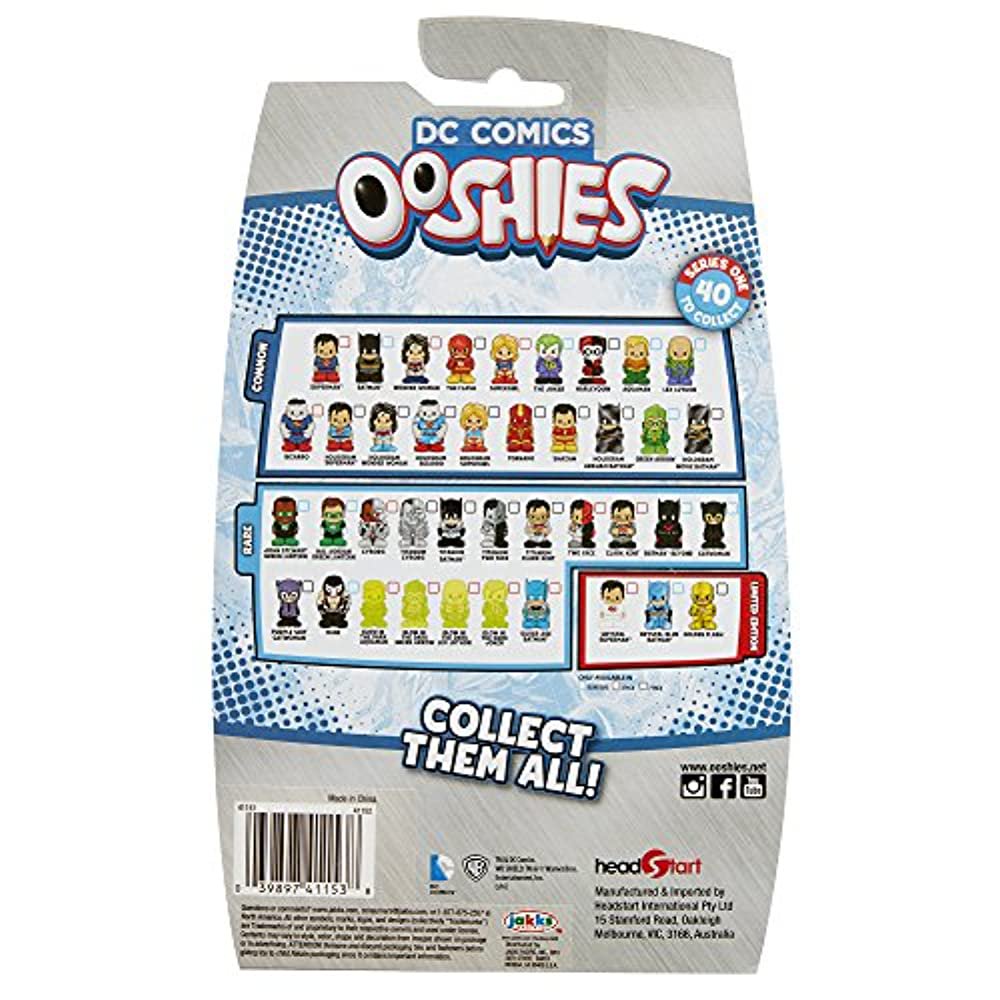 DC Comics OOSHIES Series 1 Action Figure Pencil Toppers Titanium Batman, Hal Jordan Green Lantern + 5 More VAULTED!