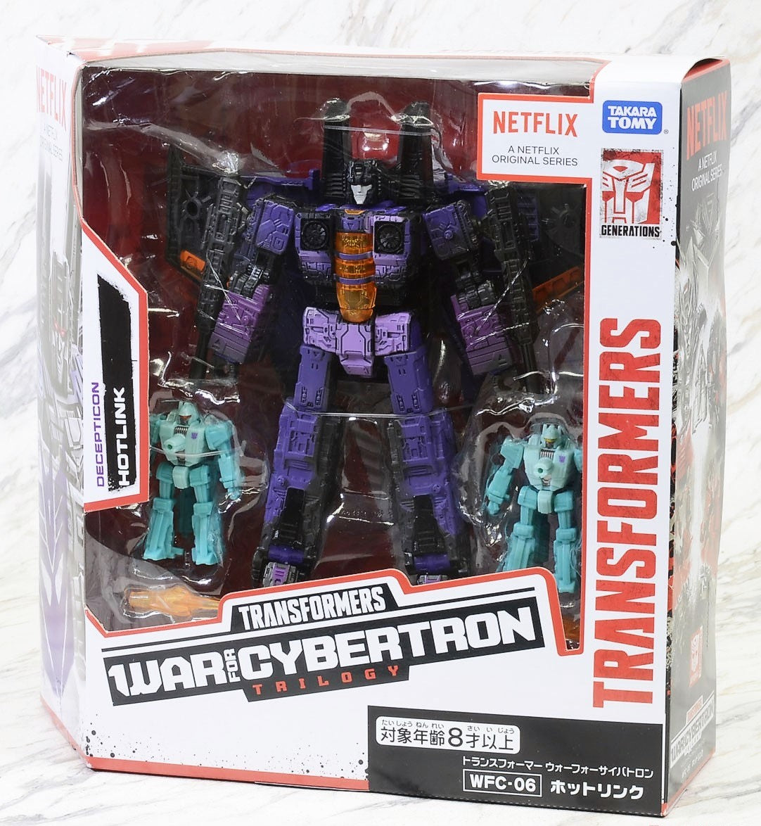 Transformers War for Cybertron Trilogy WFC-06 Hotlink Action Figure