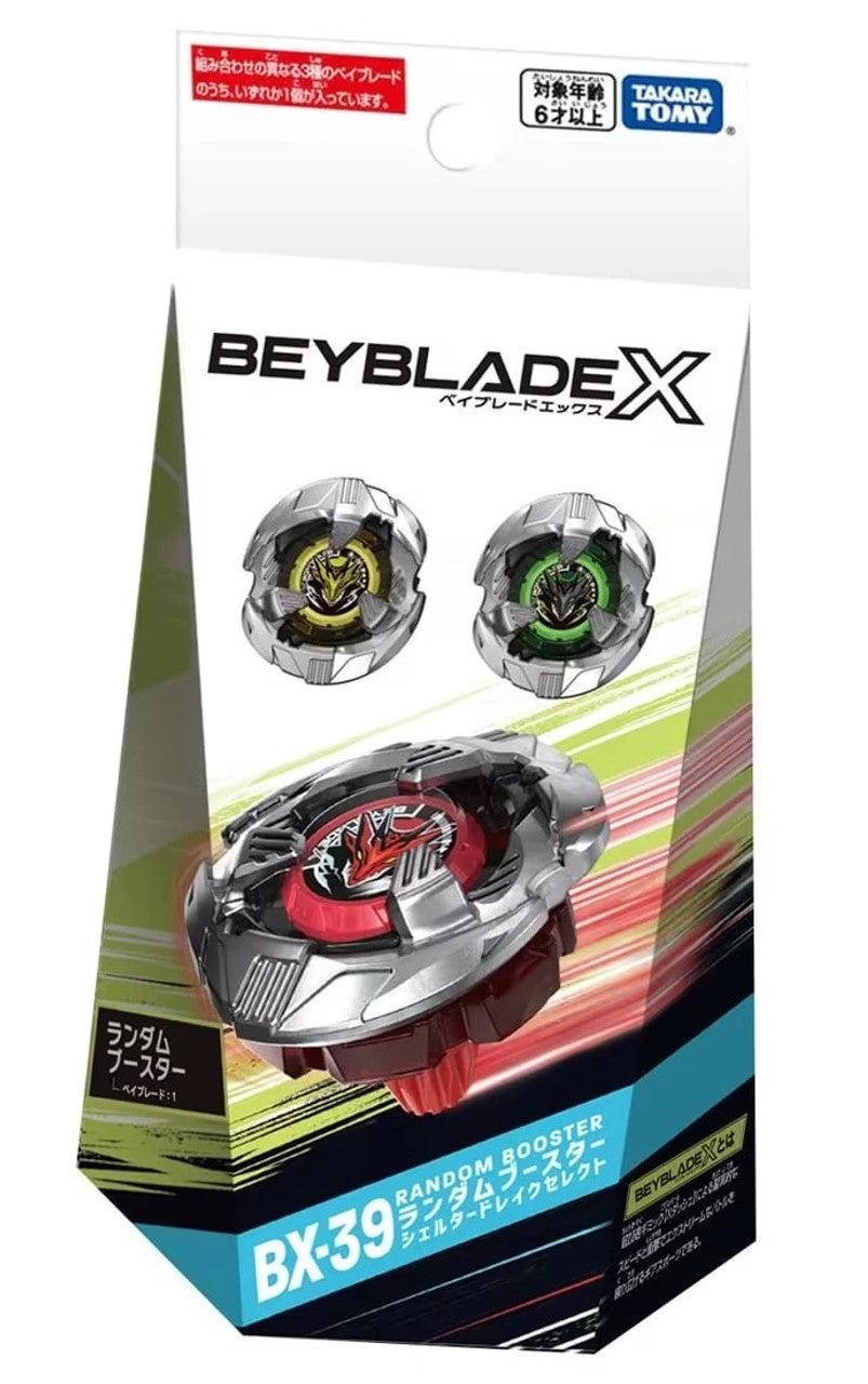TAKARA TOMY Beyblade X Shelter Drake Select BX-39 FULL SET (3pcs)